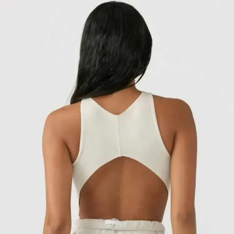 Women Shockproof Sports Bra Crop Tank