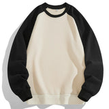 Men Patchwork Oversized Hoodie
