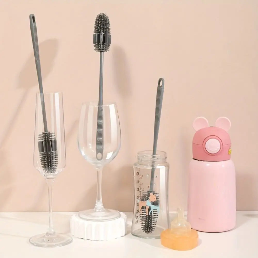 Silicone Cup Brush with Handle