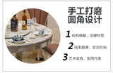 Rotating Metal Dining Table