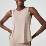 Women Loose Sleeveless Fitness Tank Top
