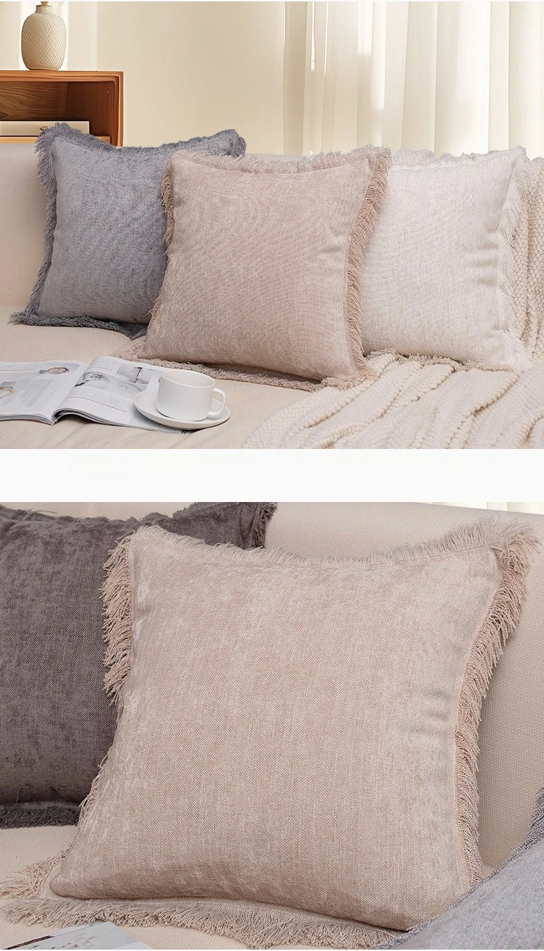 Cotton Decorative Pillow Cover