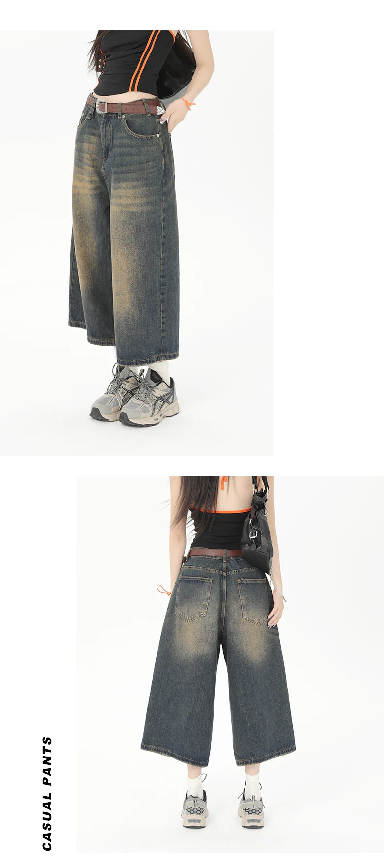 OverEase™ – Vintage Oversize Denim Shorts 2025 (Wide Leg, Relaxed & Throwback Inspired)