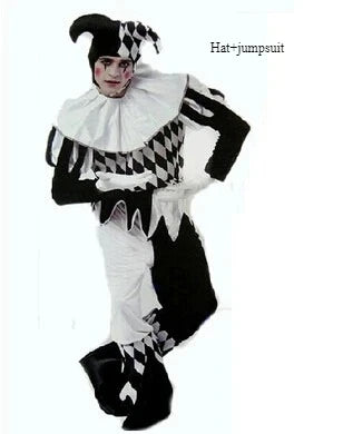 Funny Clown Carnival Costume