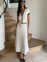 Women's 2 Piece Skirt Set