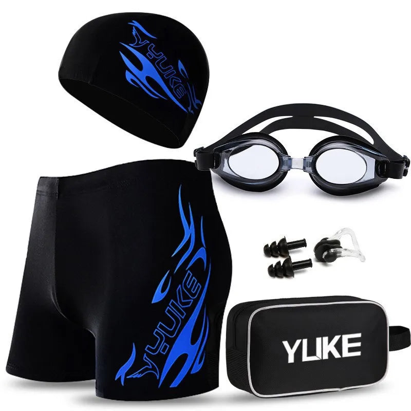 Men's Plus Size Hot Spring Swimwear