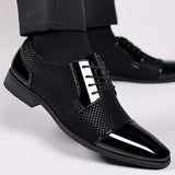 Royal Black Oxford Shoes
