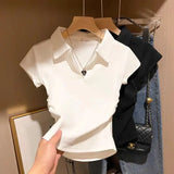 Luna Essential Crop Polo