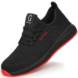 Manlegu Air Mesh Lightweight Safety Sneakers