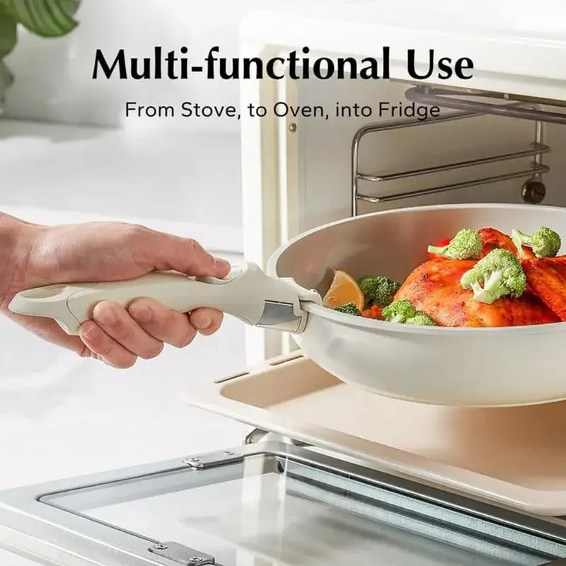 Detachable Handle Cookware Set