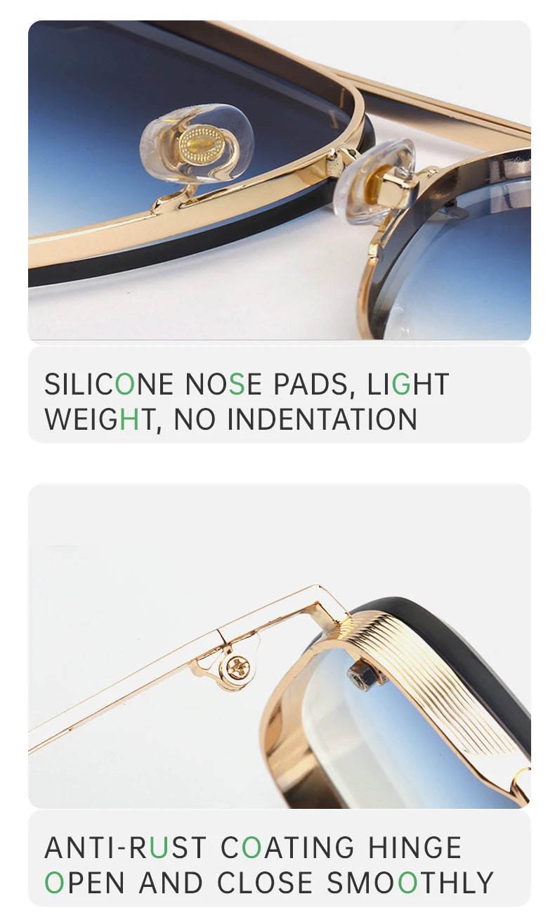 Oversized Square Sunglasses