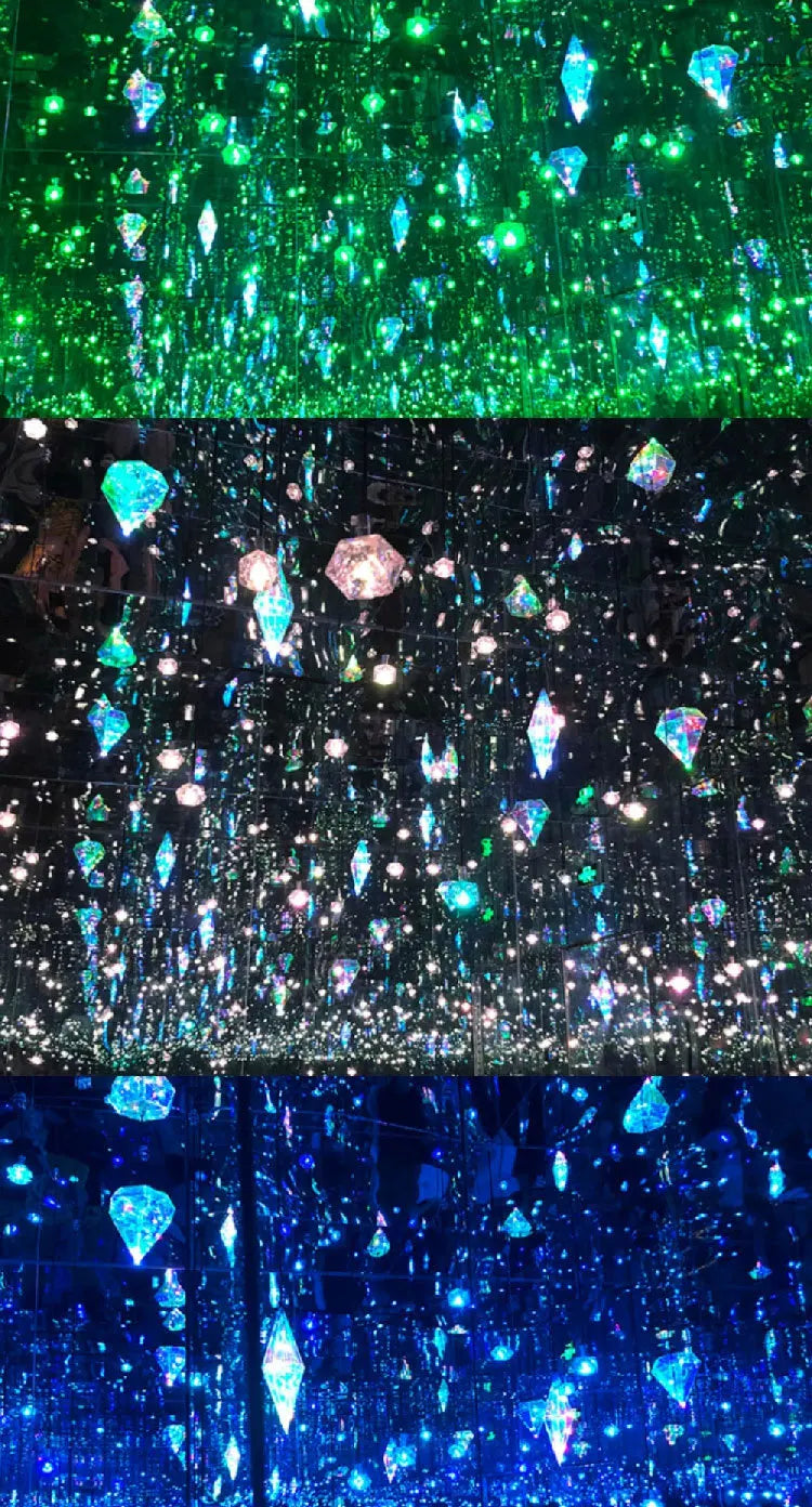 Iridescent Diamond Wall Hanging