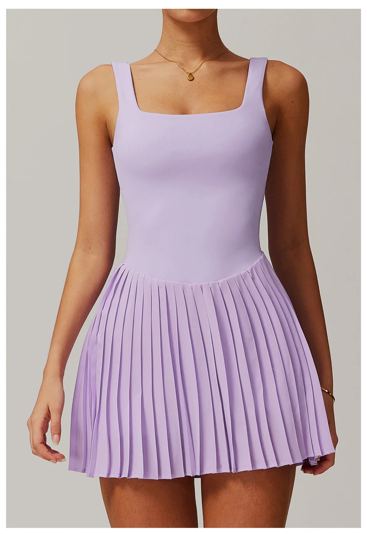 Women Pocket Pleated Sports Jumpsuit