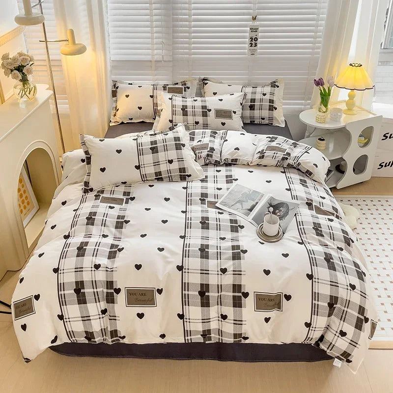 Cartoon Bunny Bedding Set