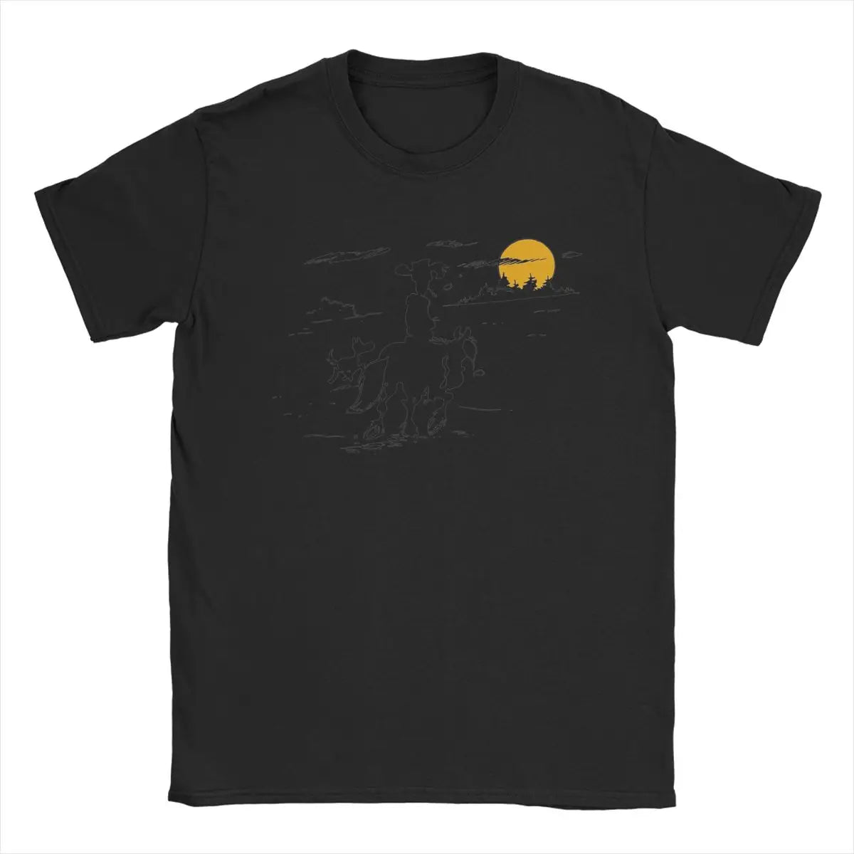Lucky Luke Cartoon T-Shirt