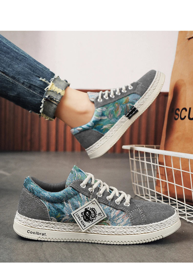 SpringWalk™ Men’s Casual Canvas Shoes