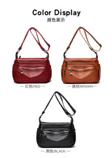 Structured Leather Crossbody Bag