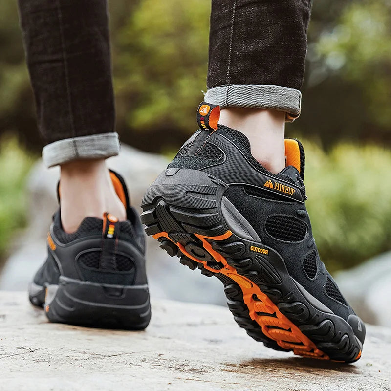 Men Breathable Outdoor Hiking Shoes