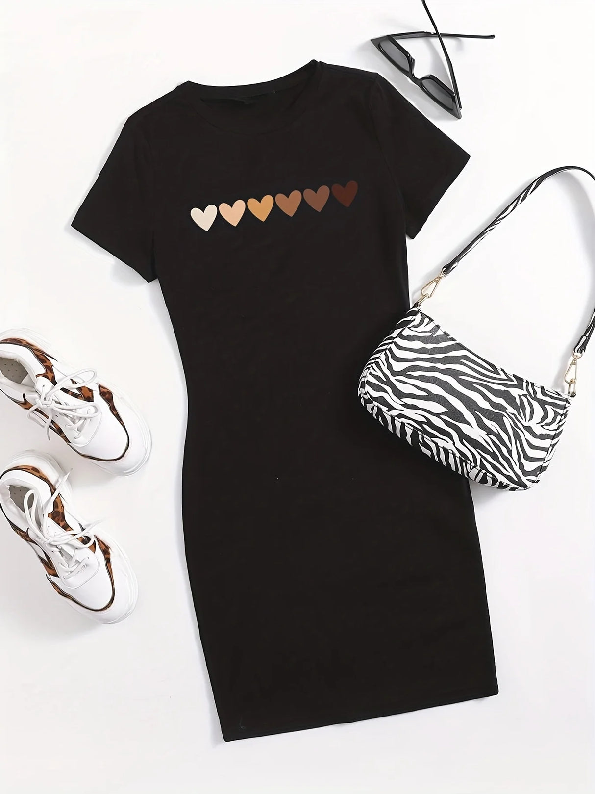 Women Plus Size Casual Sports Dress