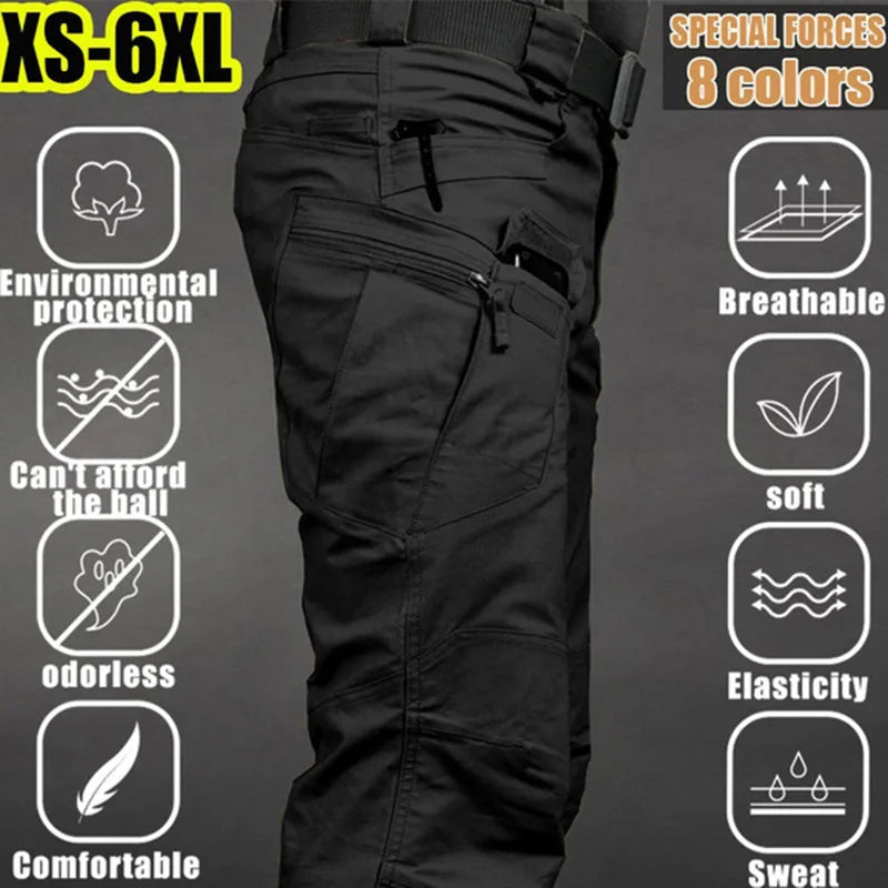 Men’s Waterproof Tactical Cargo Pants