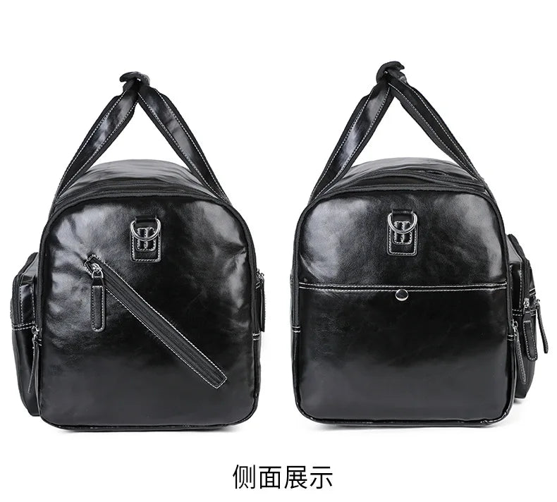 Premium Leather Travel Bag