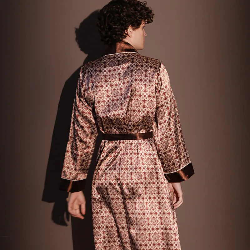 Elite Silk Lounge Robe