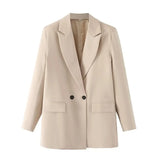 Tonaluxe™ – Women's Office Blazer (Multi-Color, Structured Elegance, 2024 Collection)