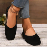 Women’s Square Toe Shallow Casual Ballet Flats