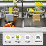 Stainless Steel Sink Storage Rack – Kitchen Sponge Organizer