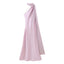 Luxe Satin Halter Evening Gown