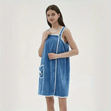 Bath Towel Wearable Wrap