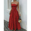 Women's Polka Dot Maxi Dress