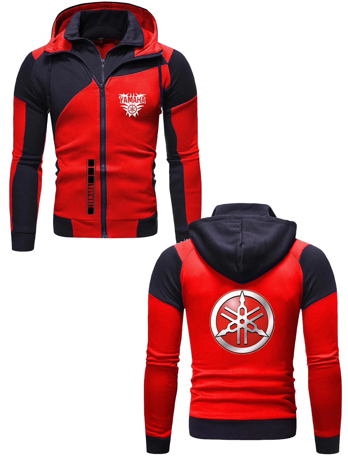 Yamaha Logo Zip-Up Hoodie