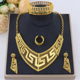 24K Gold Plated Complete Jewelry Set