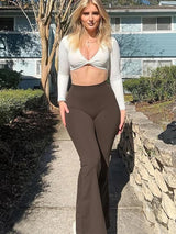 Women's Crossover Flare Yoga Pants