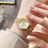 Luna Gold Bracelet Watch