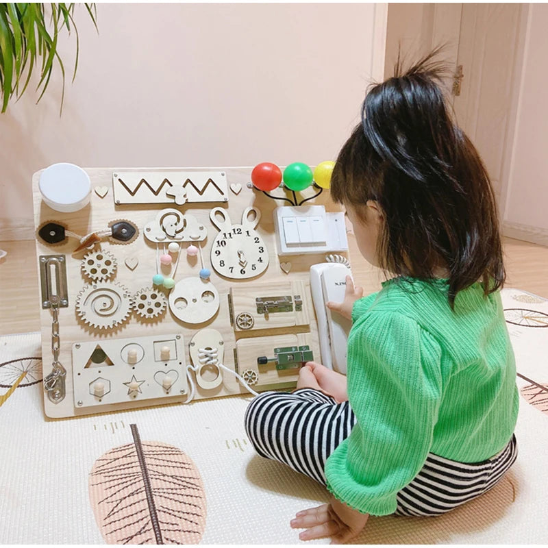 Montessori Busy Board DIY Accessories