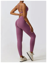 Summer Breathable Women's Yoga Leggings – High Waist Gym Workout Pants