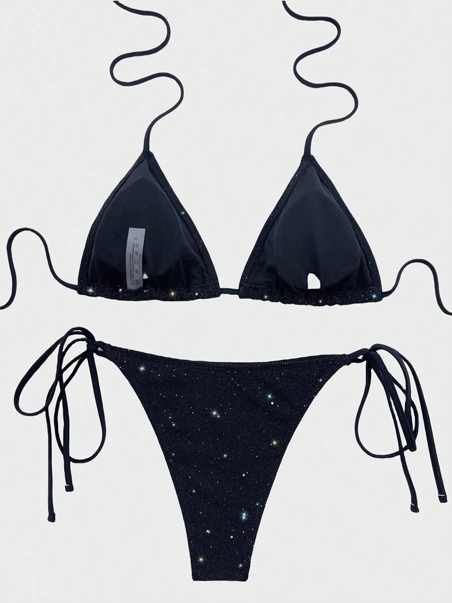 Sparkling Halter Bikini