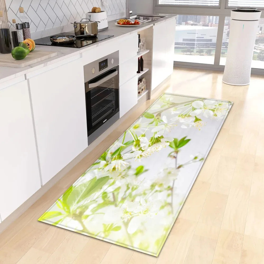 Fresh Flower Floor Mat