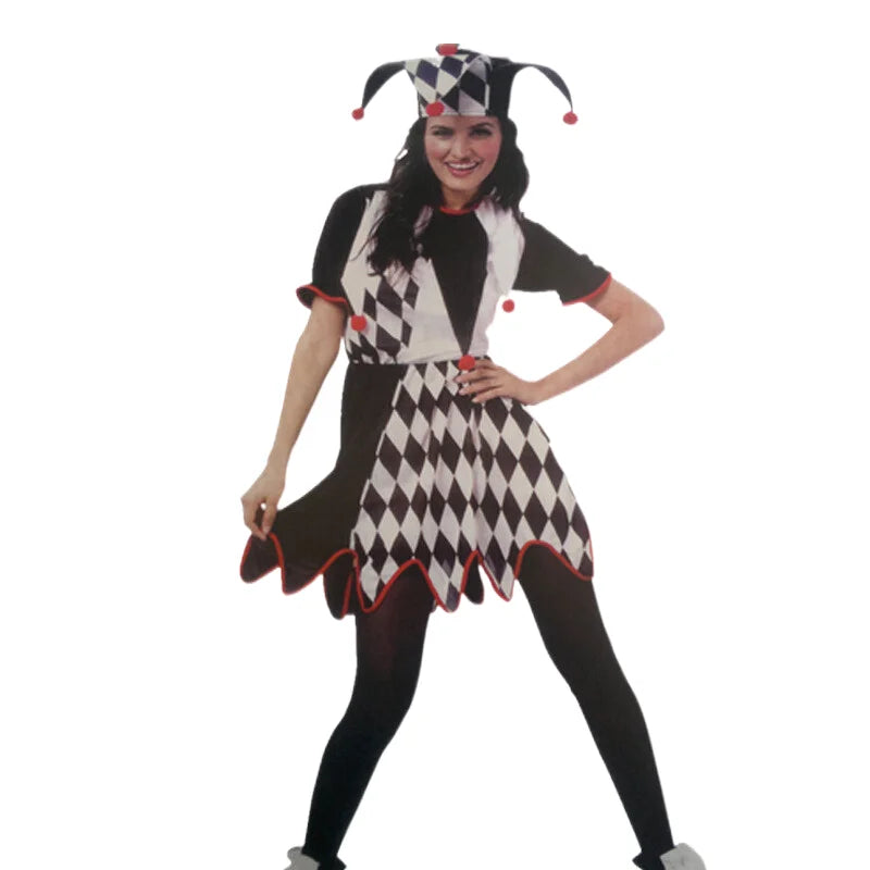 Funny Clown Carnival Costume