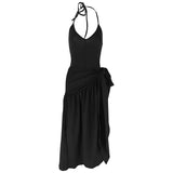 Women's 2-Piece Bodysuit and Skirt Set – Sexy Summer Knitted Party Outfit