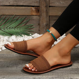 Women Luxury Flat Sandals Designer Slides