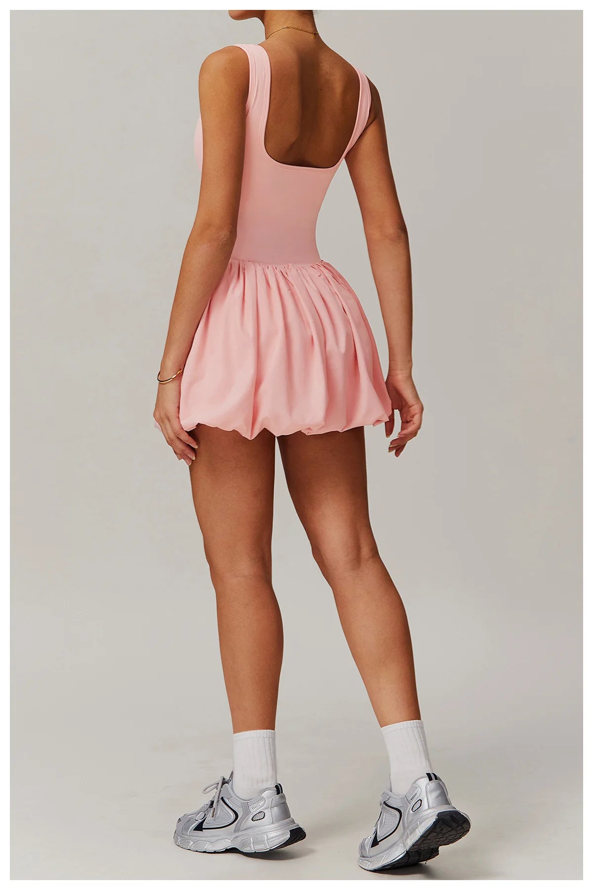 Women Short Skirt Yoga Jumpsuit