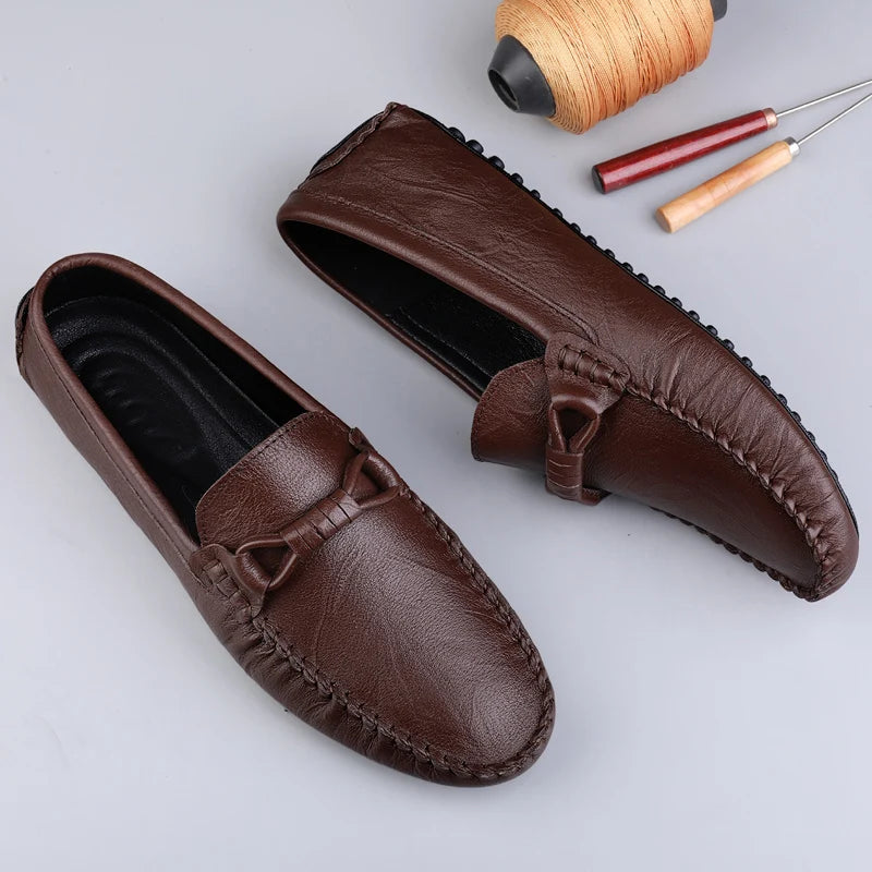 Men’s Handmade Casual Driving Loafers