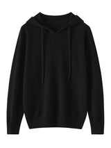 Women's 100% Cashmere Hooded Sweater