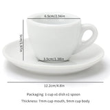 Porcelain Espresso Cup Set (50ml)