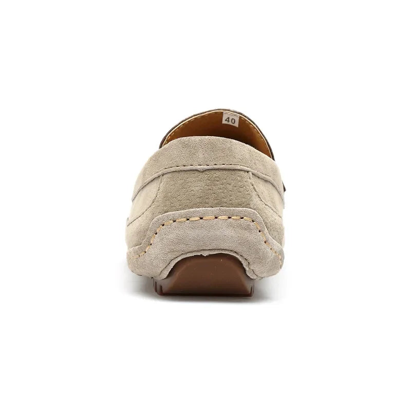 Men’s 2025 Luxury Suede Boat Loafers