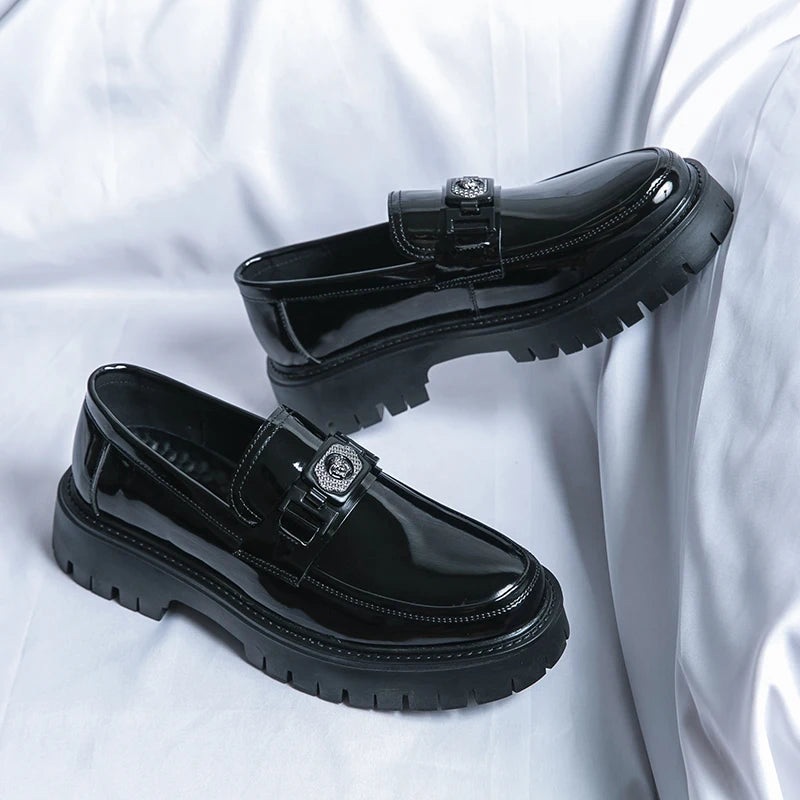 Men Comfortable Work Office Loafers