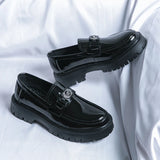 Men Comfortable Work Office Loafers